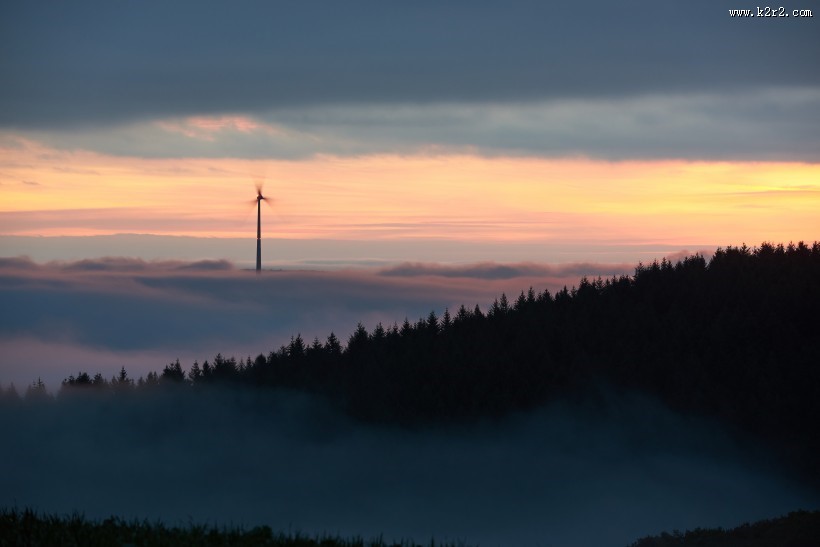 风力发电的风车图片大全