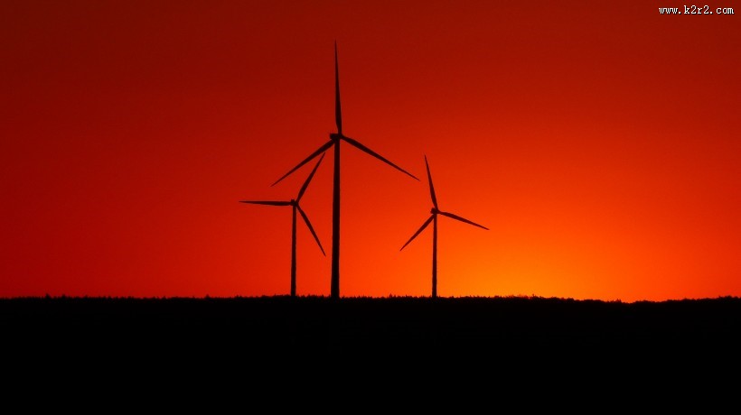 风力发电的风车图片大全