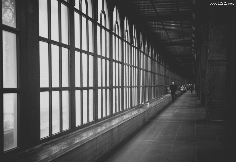 建筑物里的走廊图片