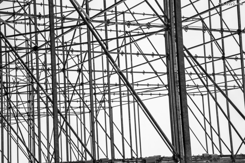 建筑用金属脚手架图片