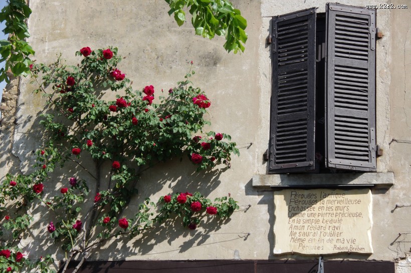 建筑小镇风景特写图片