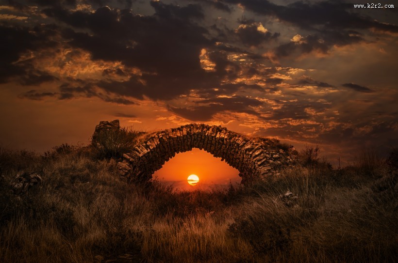 古老城堡建筑图片
