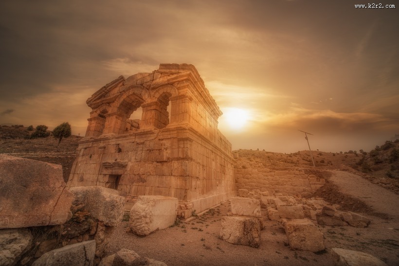 古老城堡建筑图片