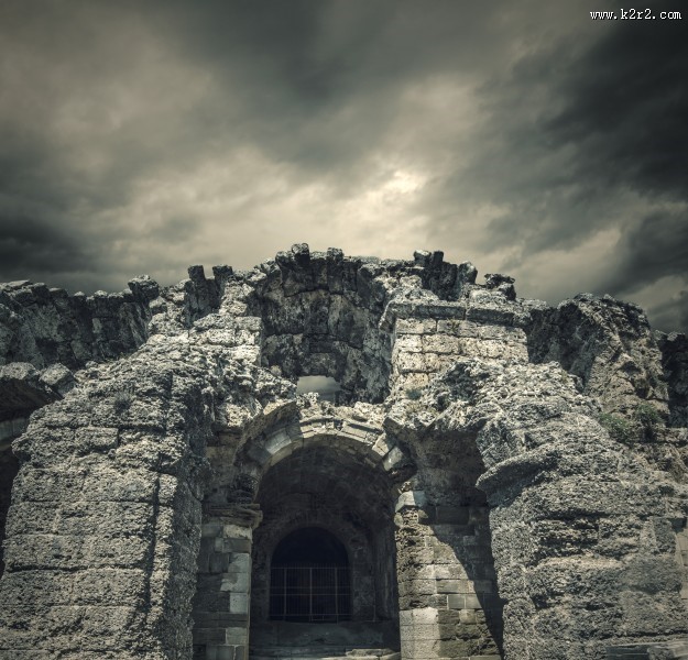 古老城堡建筑图片