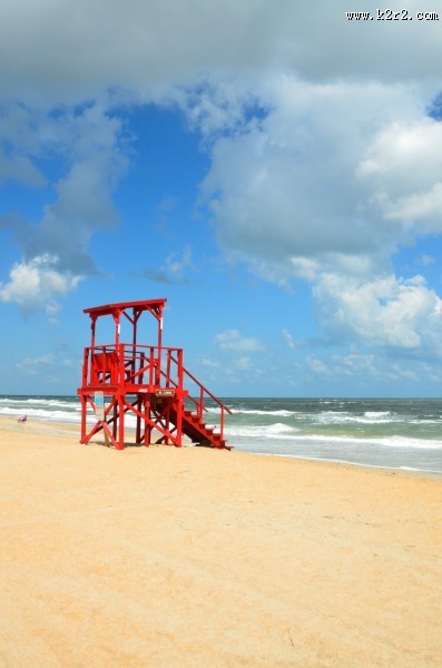 海边救生站图片大全