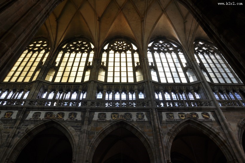 捷克圣维特大教堂建筑图片