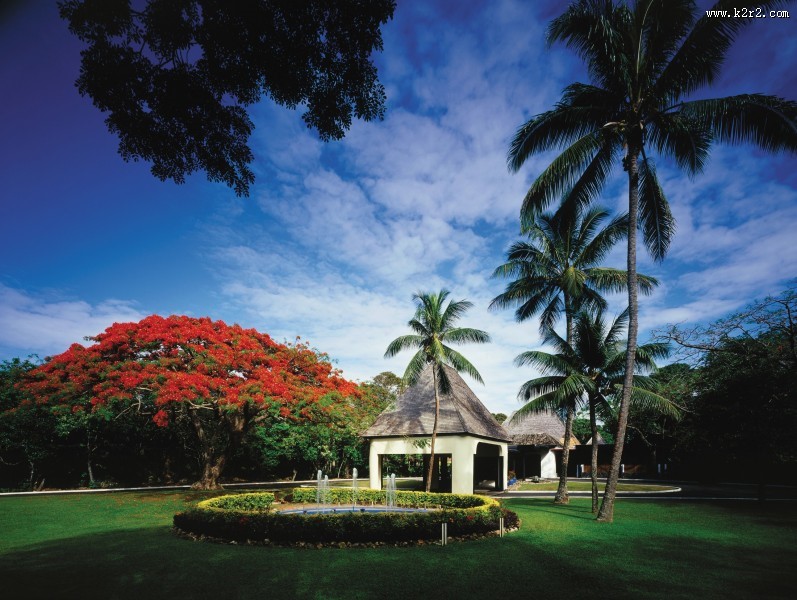 香格里拉斐济度假酒店风景图片