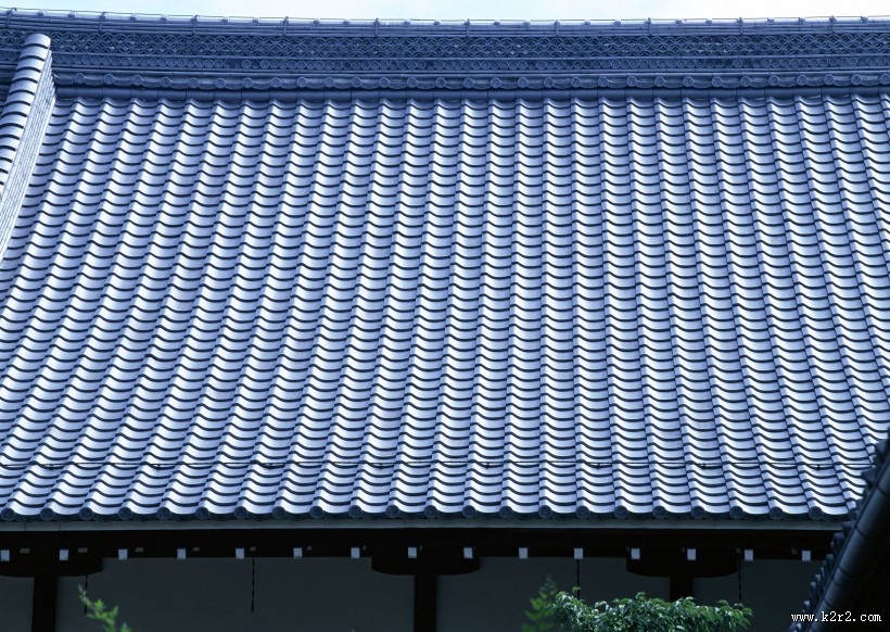 日式屋顶屋檐图片