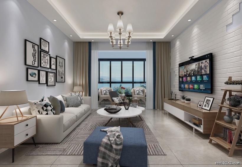 北欧风格室内装修图片