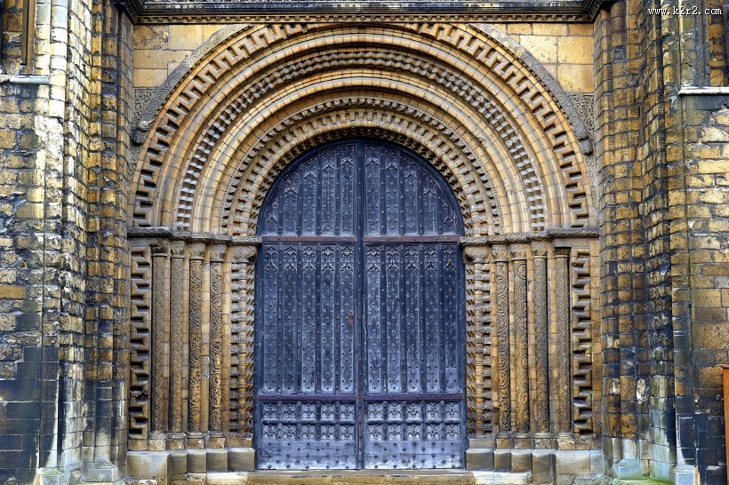 古典大气的大门图片