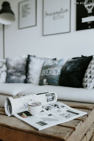 黑白色系的家居装饰图片