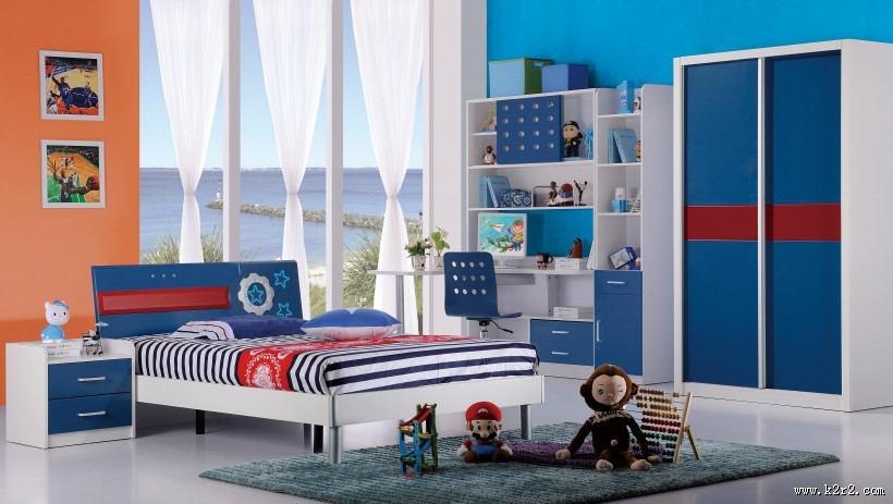 色彩缤纷的卧室装修图片