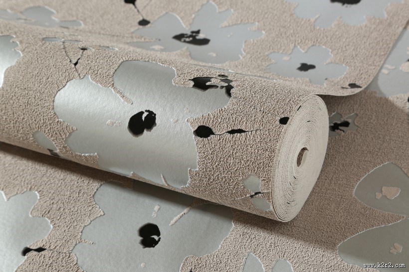 仿鹿皮高光墙纸图片