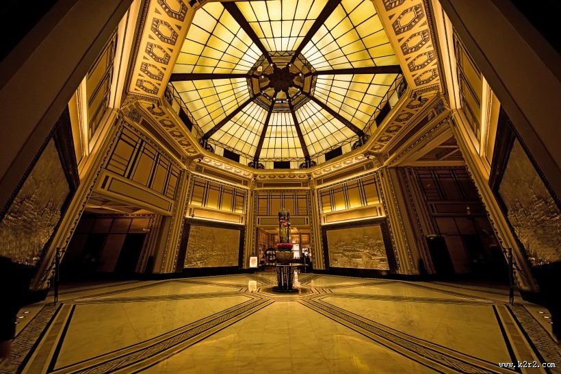 豪华酒店大堂设计图片