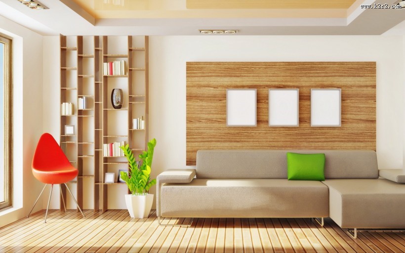 简约白色室内设计图片