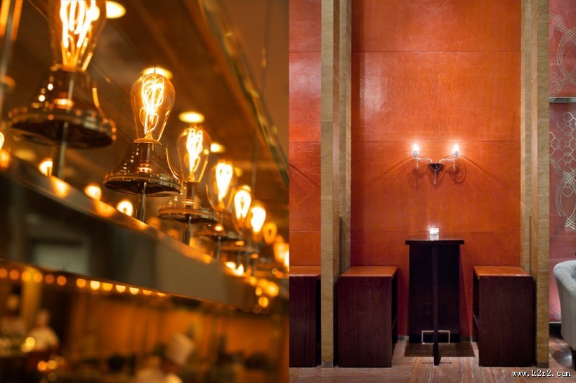 奢华餐厅灯具图片