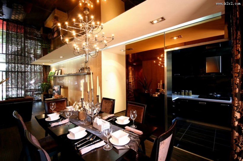 奢华风格样板间图片