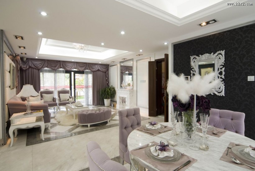 台湾后现代风格样板图片