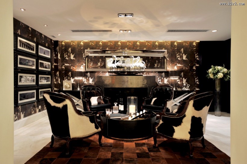 沈阳仙湖国际别墅1B户型样板房图片