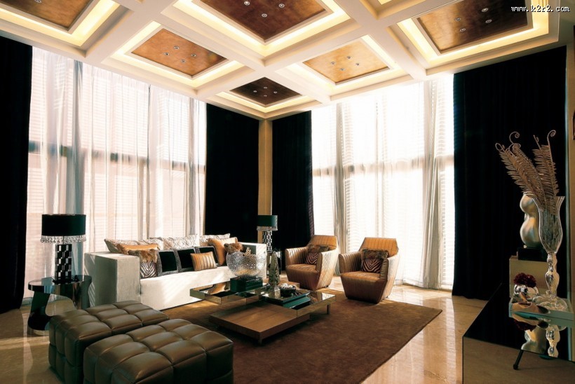 金地荔湖城B型别墅装修设计图片