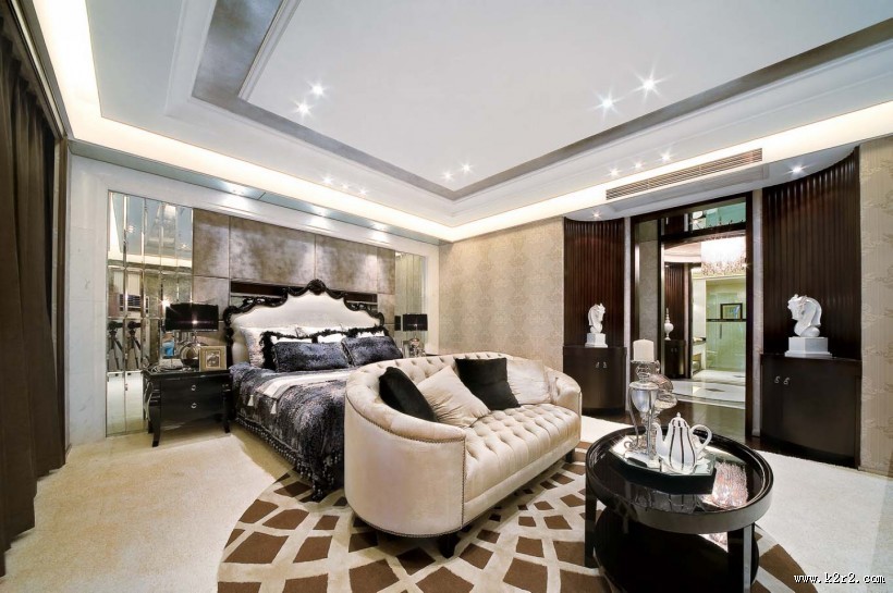 佛山万科兰乔圣菲别墅样板房图片