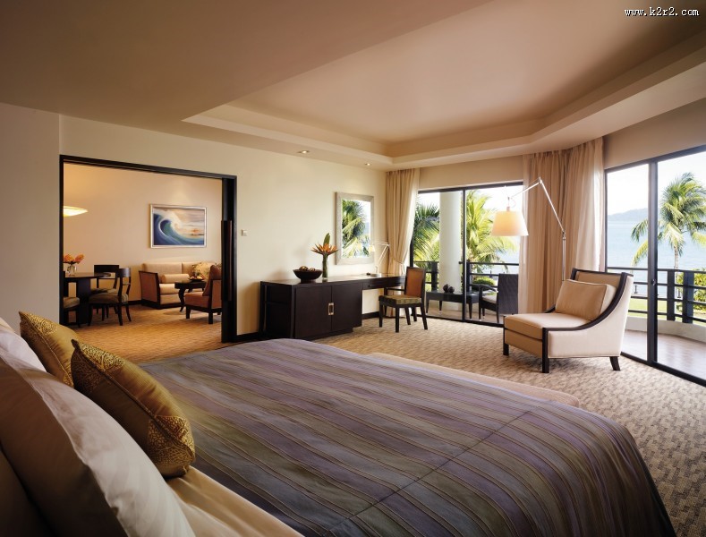 香格里拉丹绒亚路度假酒店客房图片