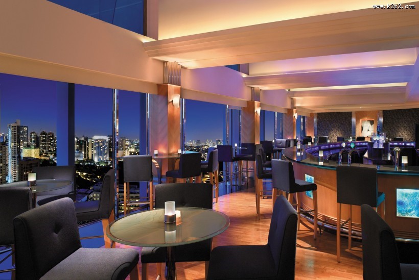 新加坡香格里拉大酒店餐厅酒吧图片