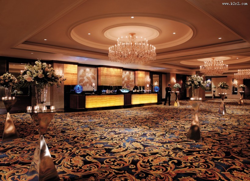 新加坡香格里拉大酒店大堂图片