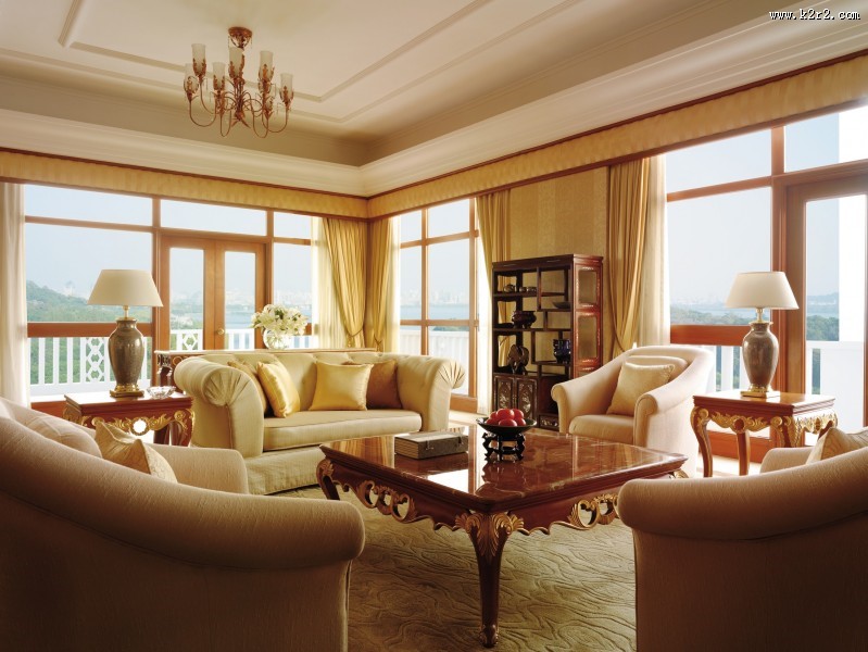 杭州香格里拉饭店客房图片大全