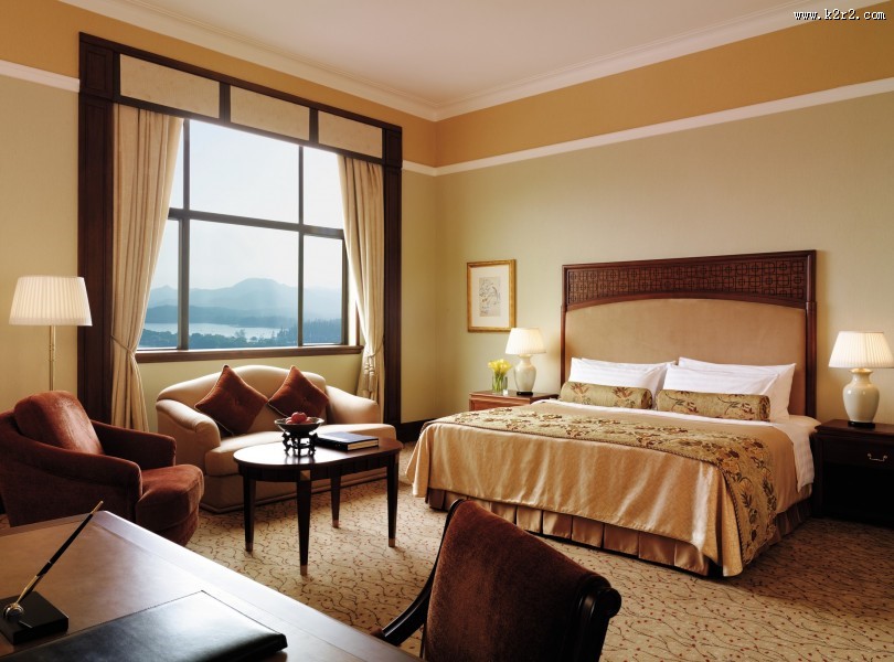 杭州香格里拉饭店客房图片大全
