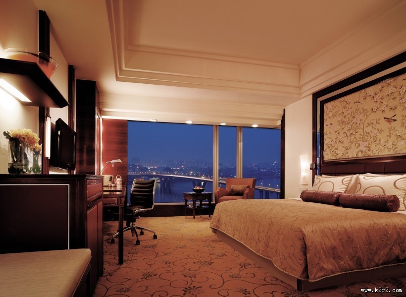 广州香格里拉大酒店客房图片