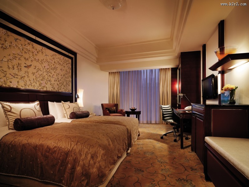 广州香格里拉大酒店客房图片