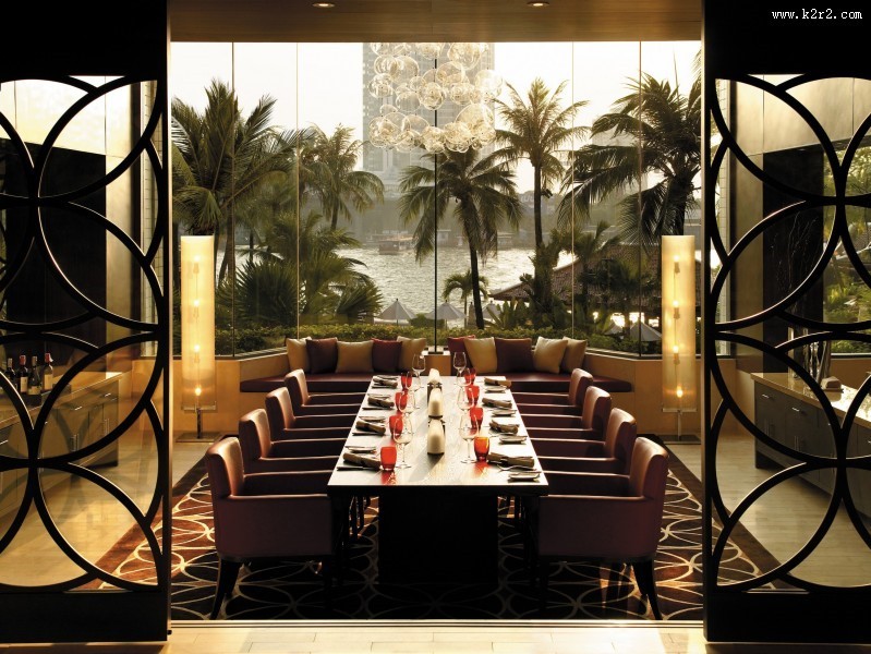 泰国曼谷香格里拉大酒店餐厅酒吧图片