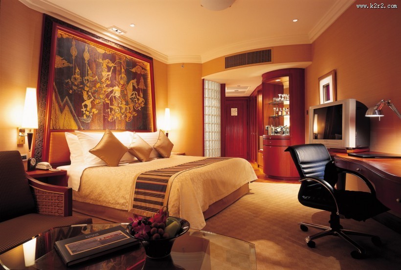 泰国曼谷香格里拉酒店客房图片