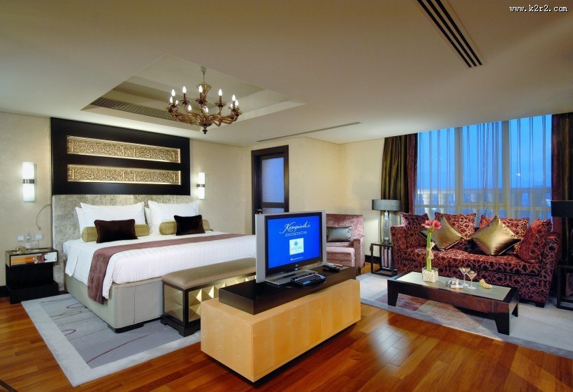 迪拜凯宾斯基酒店装潢图片