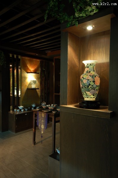 红官窑长沙展厅装潢设计图片