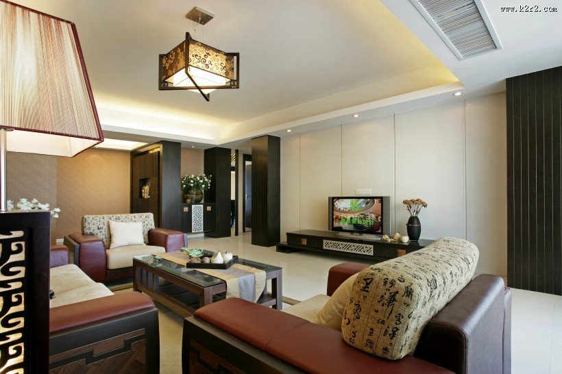 锦逸荣庭样品房室内设计图片