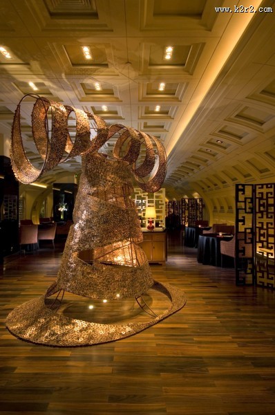 秦唐中餐厅装修设计图片