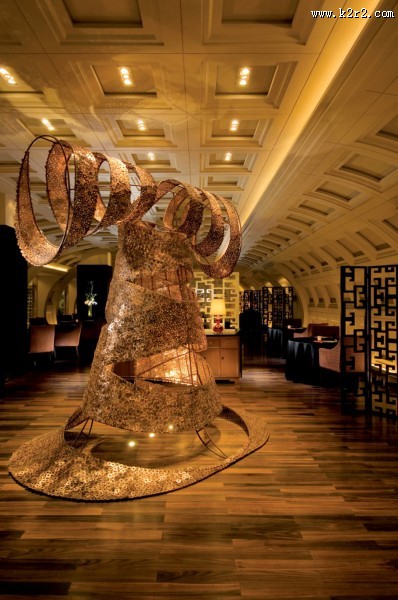 秦唐中餐厅装修设计图片