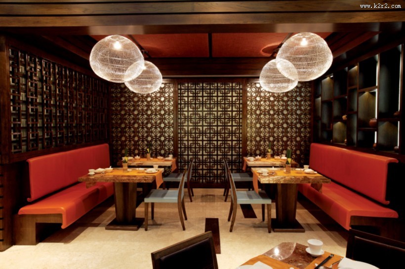 万豪中餐厅装潢设计图片
