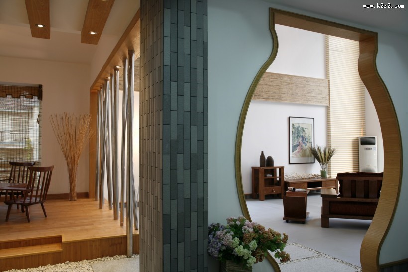 南航碧花园D2型079别墅样板楼-陈维室内设计作品图片大全