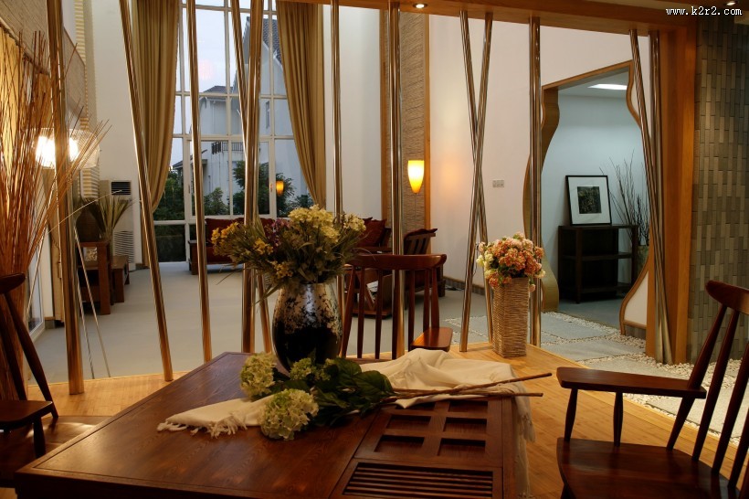 南航碧花园D2型079别墅样板楼-陈维室内设计作品图片大全