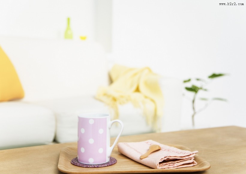 自然清新客厅图片