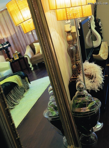 北京官园西派公寓E型样板房室内设计图片