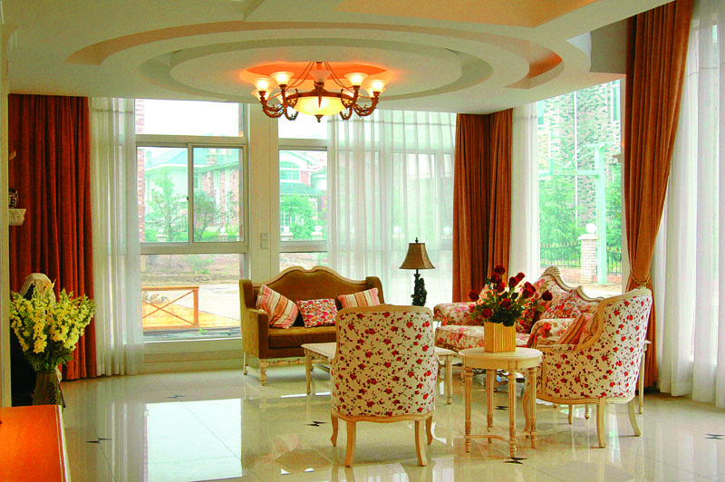 西安鸿禧山庄别墅室内设计图片大全
