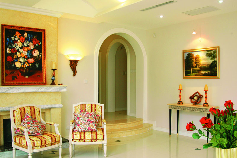 西安鸿禧山庄别墅室内设计图片大全