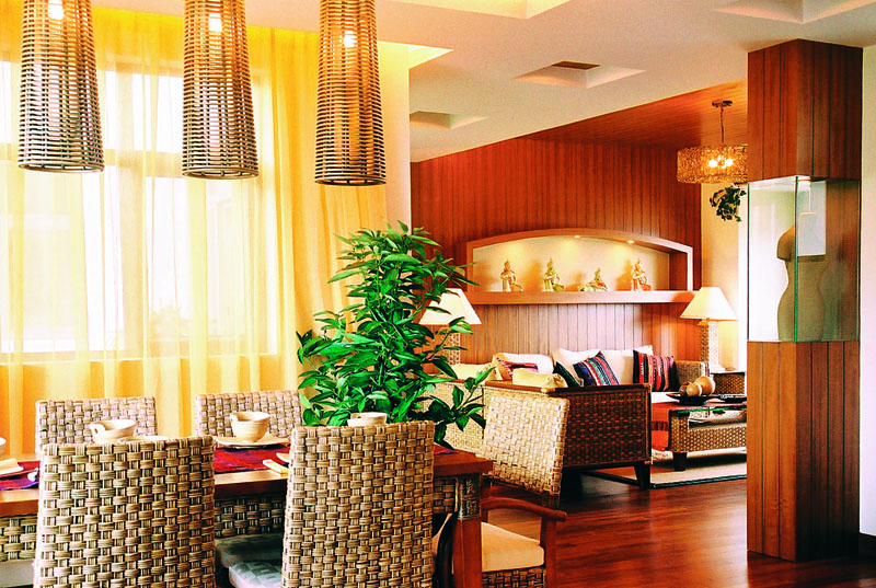 海口市长信海岸水城泰式风情室内设计图片