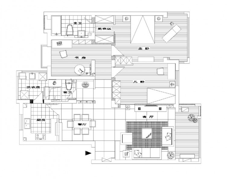 宁波天-家园室内设计案例图片