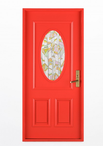 色彩明亮装饰门图片