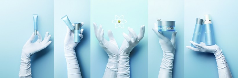 女性化妆品经典广告图片